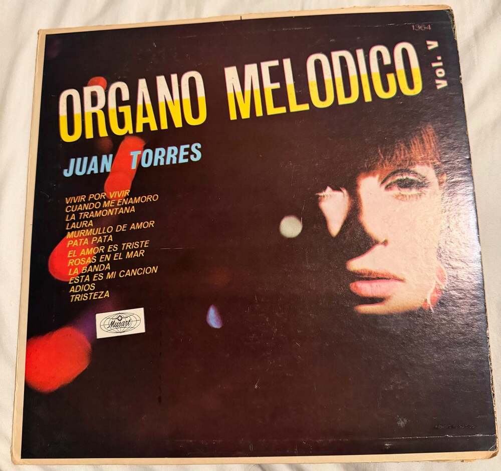 Juan Torres - Organo Melodico Vol. V Vinyl LP Album
